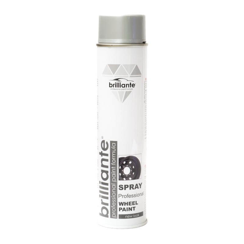 Vopsea Spray Pentru Jante Argintiu 600 Ml Brilliante