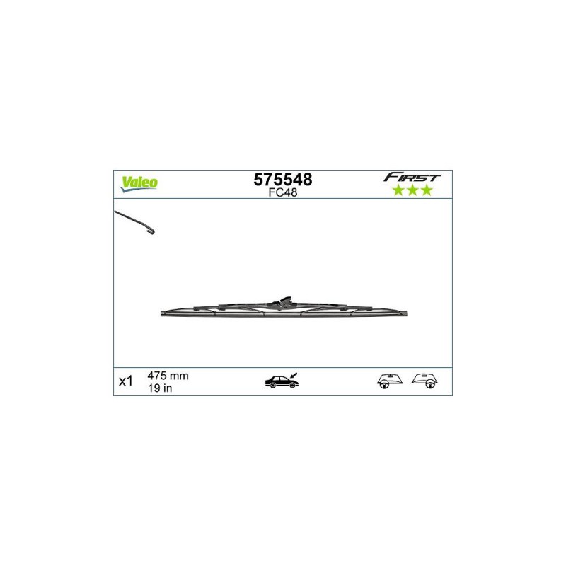 Stergator Valeo First Conventional 475 Mm Vf48