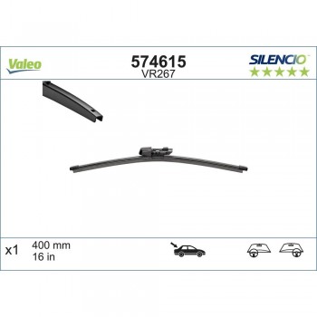 Stergator Luneta Valeo Silencio Flat 400 Mm Vr267