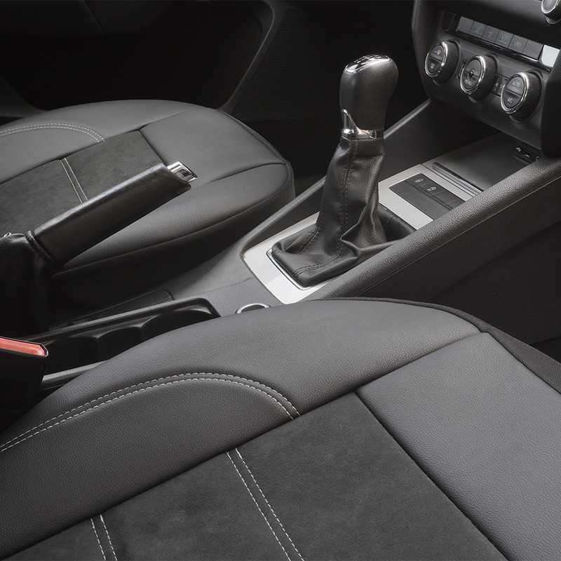 Set Huse Scaun Exclusive Leather Si Alcantara